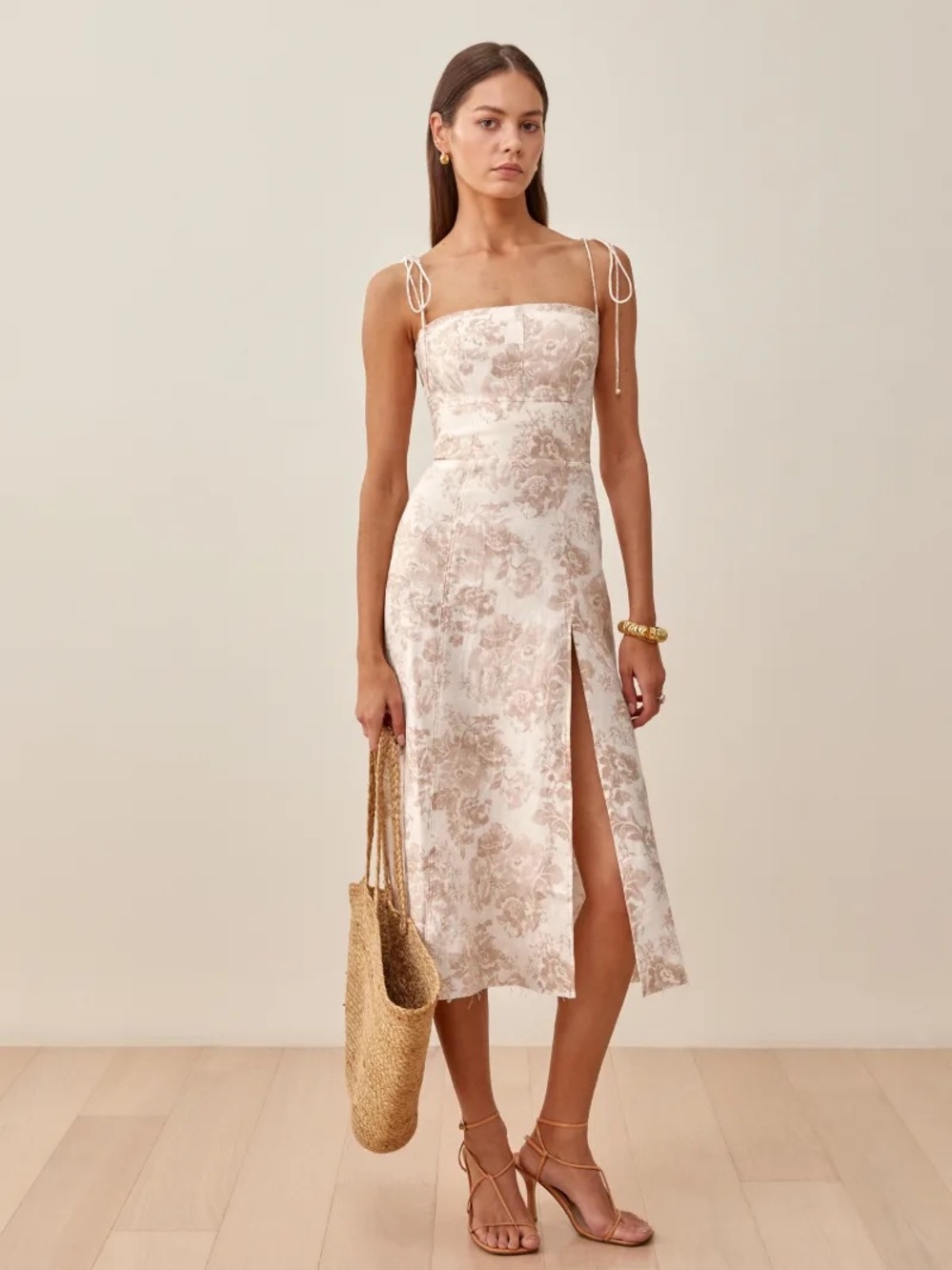 Reformation Liesel Linen Dress size 6 NWT